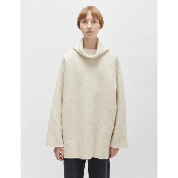 SOLD🥀 Lauren Manoogian Cashmere Funnel Pullover - Picture 13 of 13